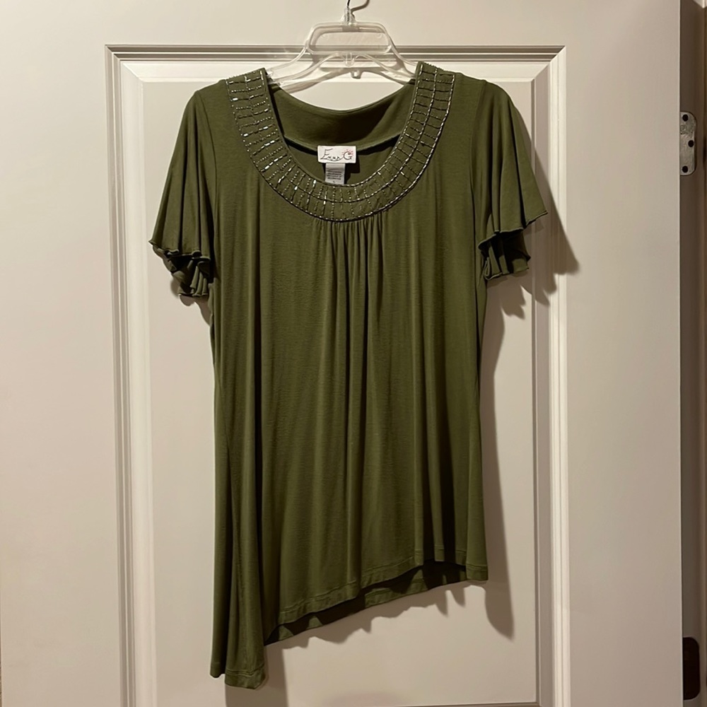 Emma G bling Top